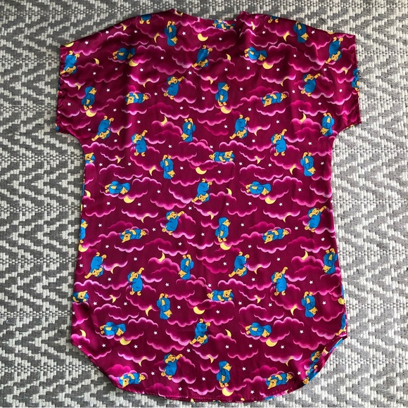 Winnie the Pooh sleep shirt nightshirt size medium - Picture 6 of 8